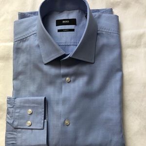Like new Boss light blue dress shirt